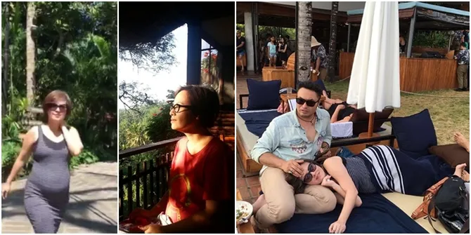 Babymoon Cynthia Lamusu dan Surya Saputra, Santai Nikmati Bali