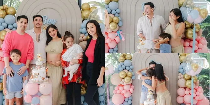 Bahagia Menanti Kelahiran Adik, 8 Potret El Barack di Acara Gender Reveal Jessica Iskandar - Tak Berhenti Senyum Sumringah