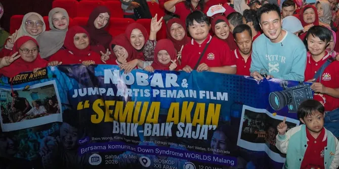Baim Wong & Alim Kejutkan Penyandang Down Syndrome Penonton 'SEMUA AKAN BAIK-BAIK SAJA'