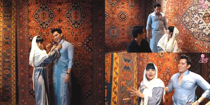 Baju Kekecilan Ramai Disorot, 8 Potret Dinar Candy dan Ridho Illahi Jalani Prewed - Sudah Saling Panggil 'Sayang'