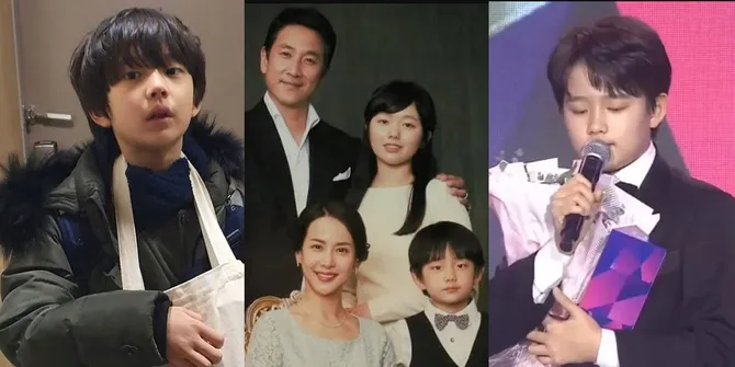 Anggap Ayah Sendiri, Potret Haru Aktor Cilik Jeong Hyun Jun Berpidato Kenang Lee Sun Kyun