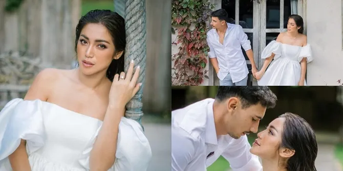 Bak Pengantin, 7 Momen Prewed Terbaru Jessica Iskandar dan Vincent Verhaag yang Serba Putih: Mama Papa Ini yang Terakhir