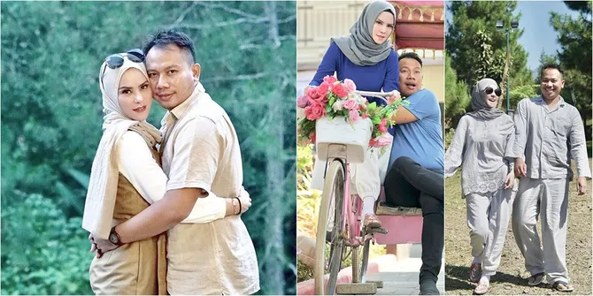 Bakal Cerai, Kemesraan Vicky - Angel Lelga Bertahan 8 Bulan Saja