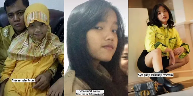 Banjir Pujian, Potret Fuji Saat Dulu Masih Belum Terkenal Hingga Kini Selalu Curi Perhatian - Sudah Cantik Sedari Kecil