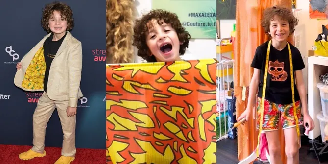 Baru Berusia 7 Tahun! Potret Max Alexander, Desainer Cilik Berbakat yang Menggemparkan Dunia Fashion Dengan Kemunculannya