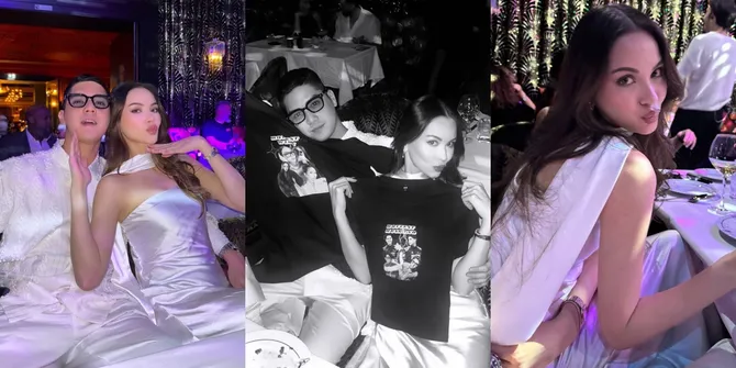 Baru Pre-wedding, 8 Potret Bridal Dinner Al Ghazali dan Alyssa Daguise di Paris - Dapat Kado Lucu dari Bestie