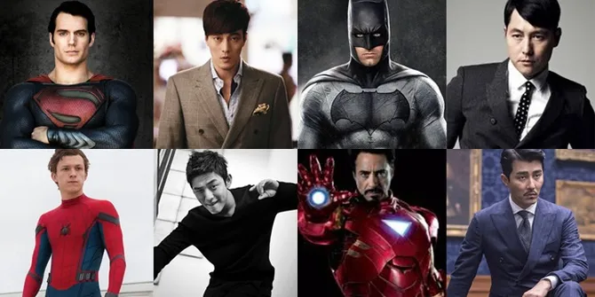 Begini Jadinya Kalo Bintang Korea Jadi 'Superhero' Marvel / DC