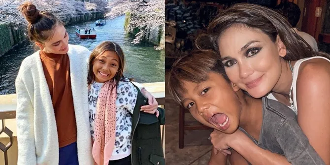 Bekukan Sel Telur, Ini Deretan Foto Luna Maya yang Suka Anak-Anak: Begitu Dekat dengan Ponakannya Suri dan Shia Jabrik