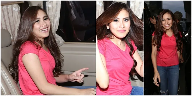 Benarkan Putus Dari Shaheer, Ayu Ting Ting Pamer Tawa Bahagia
