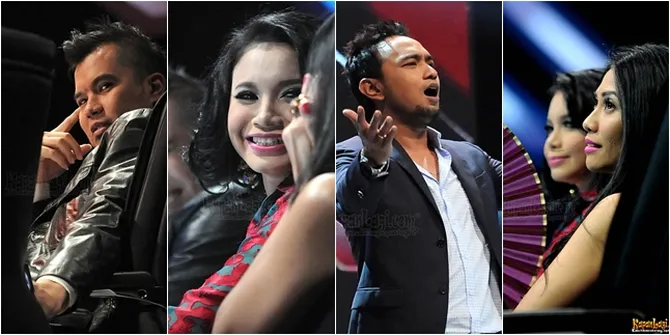Berbagai Ekspresi 4 Juri X Factor Indonesia di Gala Show 7