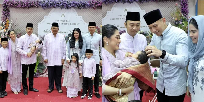 Berlangsung Khidmat, 8 Momen Tasyakuran Akikah Anak Keempat Aliya Rajasa - Cantiknya Baby Alisha Jadi Sorotan