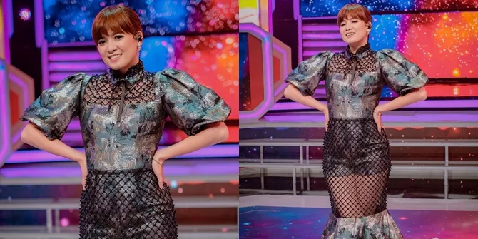 Bikin Heboh, Ini Sederet Potret Gaya Chika Jessica Pakai Gaun Unik Jaring-Jaring: Netizen Sempat Sebut Roknya Melorot!
