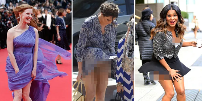 Bikin Malu! Ini Dia Insiden 'Rok Terbang' Artis Cantik Hollywood