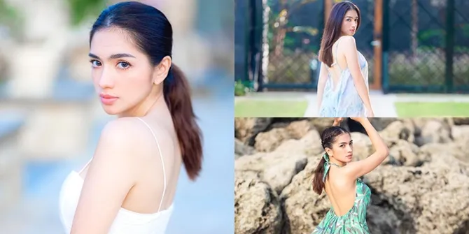 Bikin Netizen Gagal Fokus, Sederet Foto Angel Karamoy Pamer Punggung Mulus - Aura Hot Mom Kian Terpancar