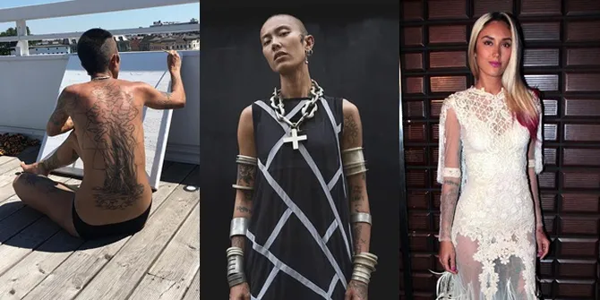 Botak-Tato-Tanpa Busana! 11 Foto Fahrani Ini Bikin Shock Netizens