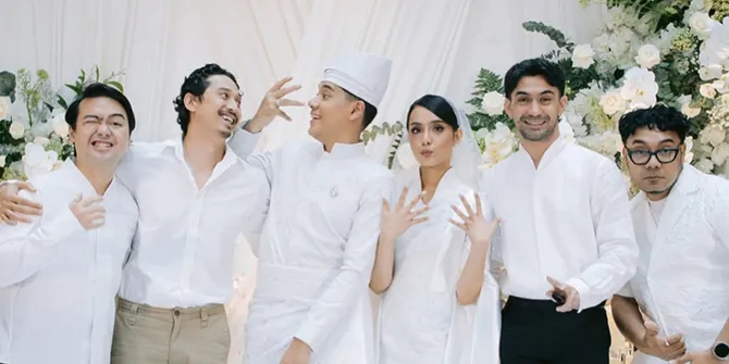 Bridesmaid dan Groomsmen Pernikahan Jaz Hayat-Wavi Zihan, Ada Reza Rahadian hingga Tissa Biani