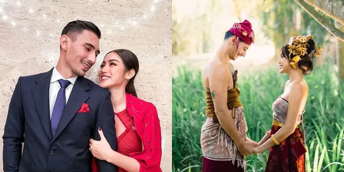 Bucin Banget, 8 Potret Tatapan Mesra Vincent Verhaag yang Tak Lepas Memandang Paras Cantik Jessica Iskandar