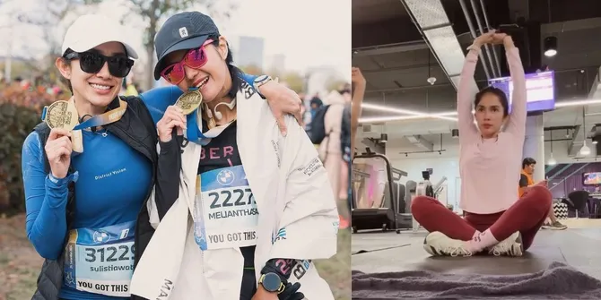 Bugar dan Bersinar! Ussy Sulistiawaty Buktikan Disiplin Olahraga untuk Tubuh Sehat