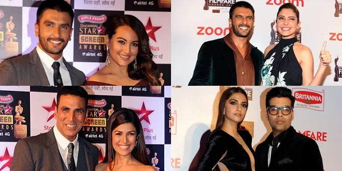 Buka-Bukaan, Gaya Fashion Kece Seleb Bolly di Stardust Award 2015