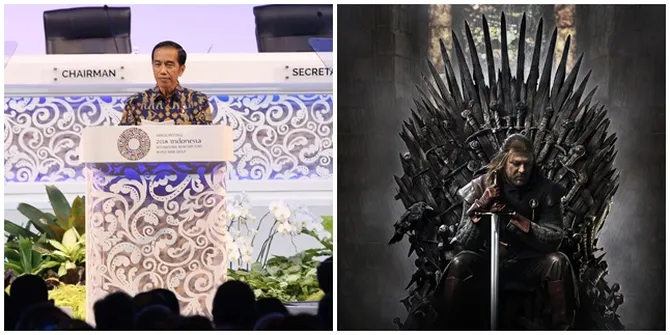 Buka Pertemuan IMF-Bank Dunia, Jokowi Singgung 'Game of Thrones'