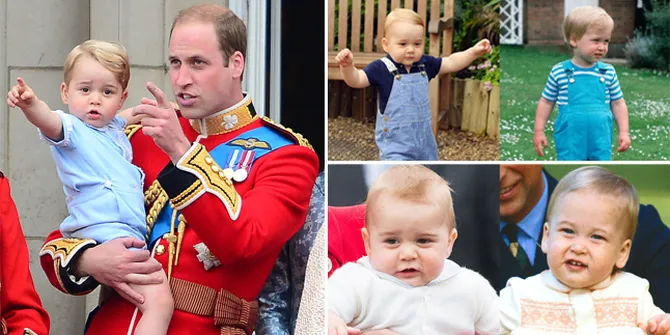 Bukti Nyata Putra Kate Middleton 'Hasil Reinkarnasi' Ayahnya