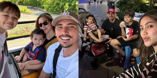 Bumil Makin Eksis, Potret Jessica Iskandar Bersama Suami dan Kedua Anaknya Liburan di Singapura - Merasa Miskin Saat Berkeliling