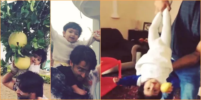 Canda Ekstrem Shaheer Sheikh dan Aairah, Jungkir Balik Cantik