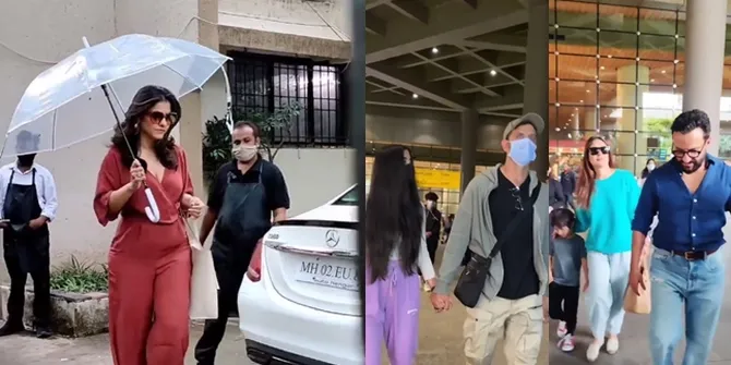 Candid Bollywood of The Week, Kajol Tampil Fresh - Rani Mukherjee Ramah Foto Bareng Fans