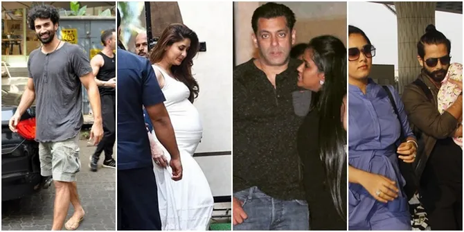 Candid Bollywood of The Week, Perut Kareena Besar - SRK Kabur