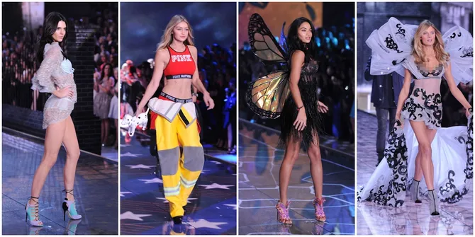 Cantik & Hot! Galeri Model di Victoria's Secret Fashion Show 2015