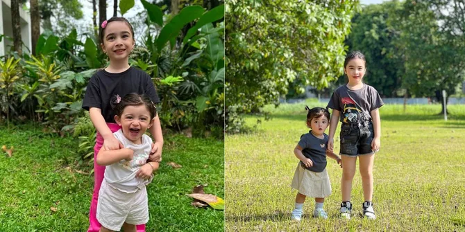 Cantik Bak Boneka, Ini 8 Potret Menggemaskan Raqeema Anak Nabila Syakieb dan Baby Guzel Anak Margin Wieheerm