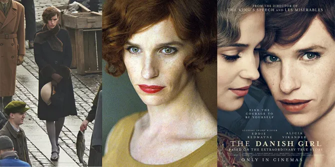Cantik! Kala Eddie Redmayne Bertransformasi Jadi Transgender