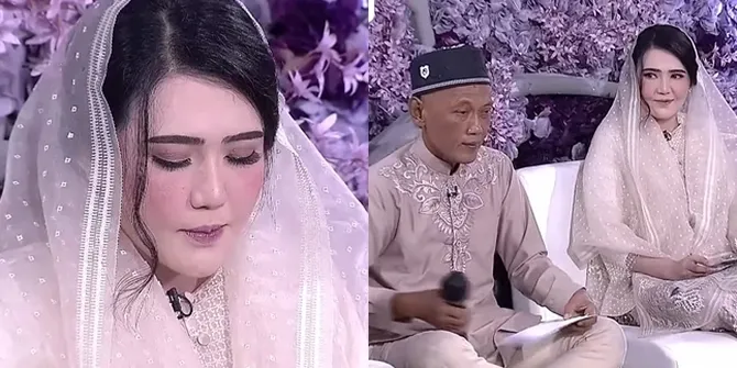 Cantik Manglingi, Potret Detail Penampilan Via Vallen di Acara Pengajian - Aura Calon Manten Terpancar Sempurna