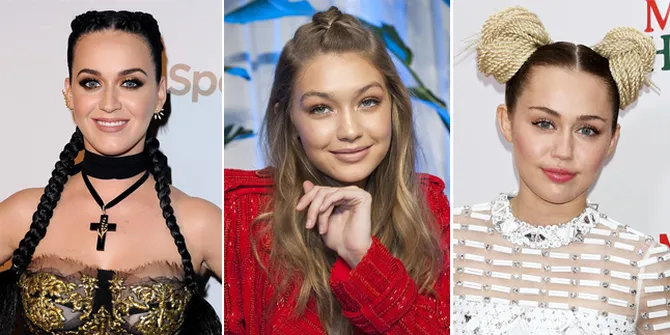 Cantik Memikat, Artis-Artis Ini Makin Hits Dengan Rambut Kepang