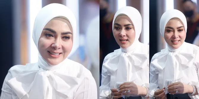 Cantik Serba Putih, 8 Potret Wajah Asli Syahrini Tanpa Filter dan Editan - Bukti Incess Juga Manusia Kayak Kita-Kita?