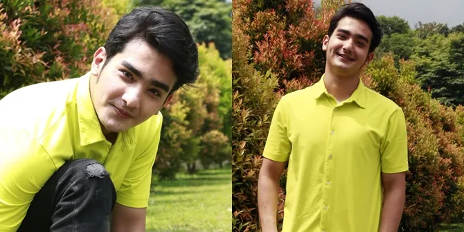 Cerah! Deretan Foto Ganteng Mahdy Reza Pakai Kemeja Kuning Neon di Lokasi Syuting 'BUKU HARIAN SEORANG ISTRI'
