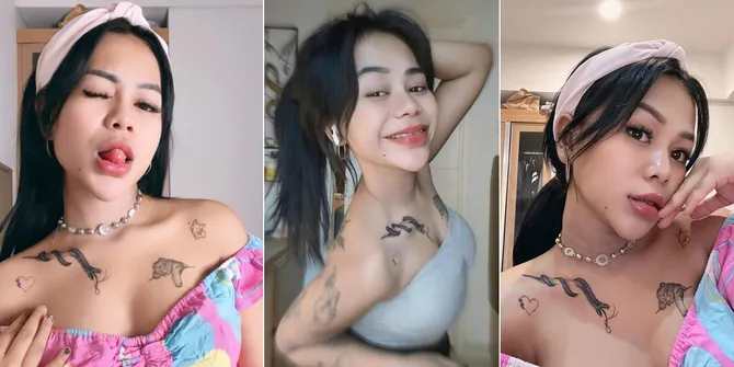 Cimoy Montok Nambah Tato di Bagian Dada, Netizen Minta Bikin Konten OnlyFans