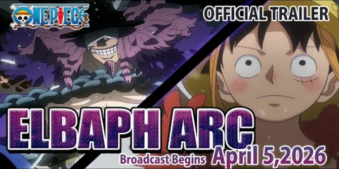 Foto-foto Cuplikan ONE PIECE - Elbaph Arc yang Bakal Rilis 5 April 2026