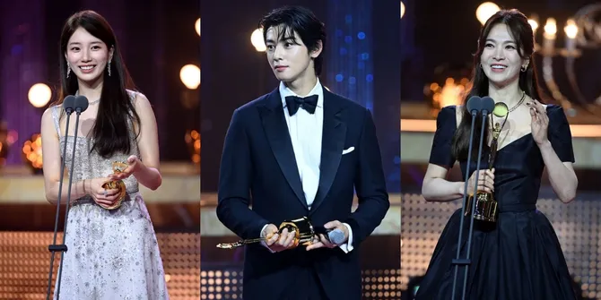 Daftar Lengkap Pemenang The 2nd Blue Dragon Series Awards, Suzy - Song Hye Kyo Bawa Pulang Piala Penghargaan