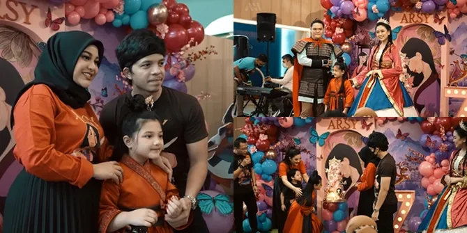 Dandan Ala Disney Princess, 8 Potret Penampilan Arsy Hermansyah di Hari Ulang Tahun - Cantik dan Gemesin Banget