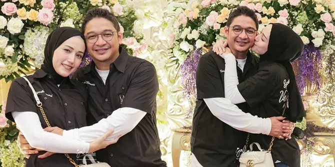Dapat Kejutan Dari Istri, Potret Perayaan Ulang Tahun Pasha Ungu ke-42 : Adelia Pasha Sempat Beri Kecupan Manis dan Mesra di Pipi