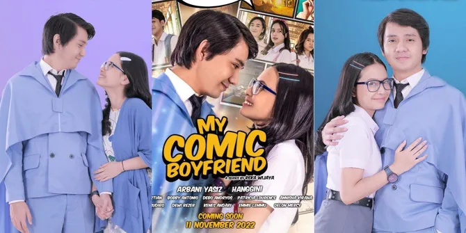 7 Potret Para Pemain Serial Drama Romantis Remaja ‘MY COMIC BOYFRIEND’, dari Hanggini sampai Arbani Yasiz