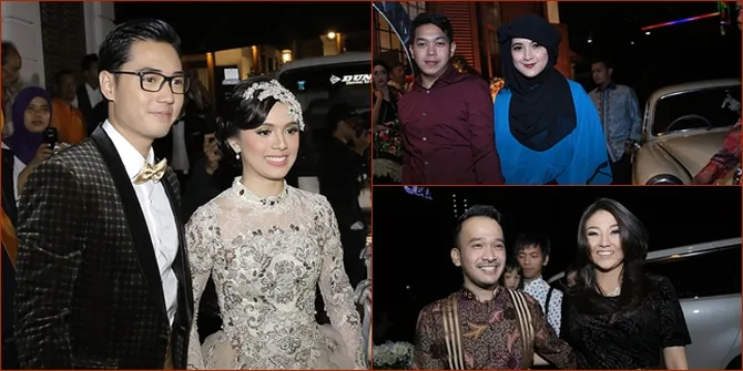 Deretan Artis di Resepsi Nikah Nycta Gina Yang Mewah & Klasik