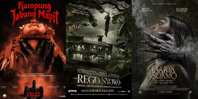 Deretan Film Horor yang Tayang di Bioskop Bulan Juli 2025, Awas Jangan Sampe Terlewat!