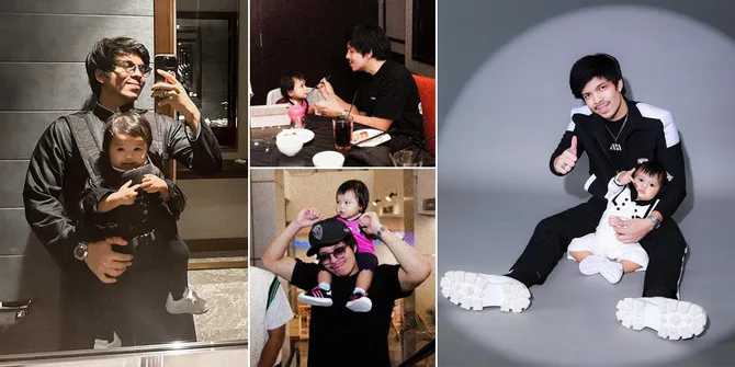 Deretan Foto Atta Halilintar Momong Baby Ameena, Layak Disebut Hot Daddy - Tipe Suami Idaman Para Wanita