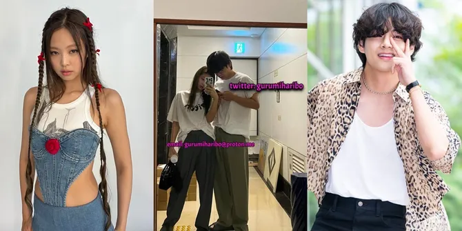 Deretan Foto yang Disebut 'Bukti' Terbaru Soal V BTS dan Jennie BLACKPINK Pacaran, Kencan di Salon Hingga Rumah V?