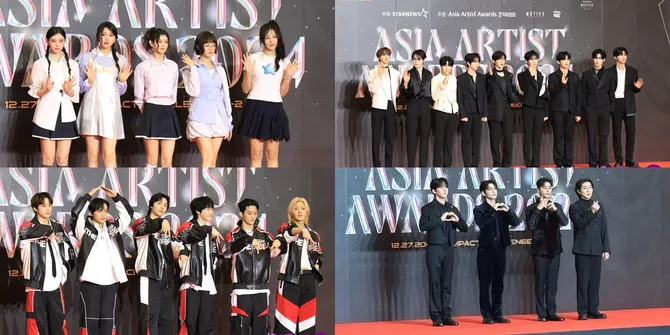 Deretan Idol di Red Carpet 2024 Asia Artists Awards in Bangkok, Ada NewJeans Hingga NCT 127