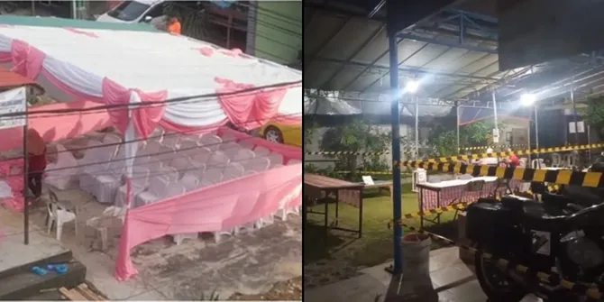 Deretan Potret TPS Unik di Momen Pemilu 2024,Dominasi Warna Pink Hingga Bertema Proyek
