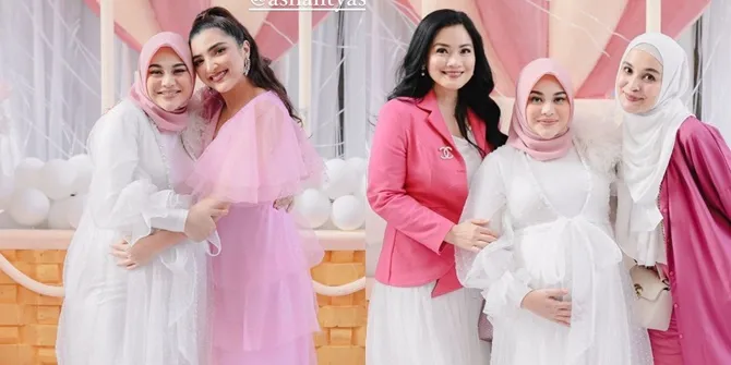 Deretan Selebritis yang Hadir di Acara Baby Shower Aurel Hermansyah, Ada Lesti Kejora dan Nagita Slavina