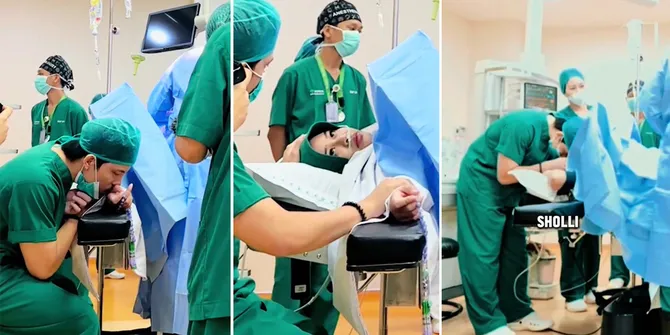 Detik-Detik Aurel Hermansyah Melahirkan Baby A, Tangan Gemetar Baca Tasbih - Sikap Atta Halilintar Disorot